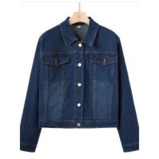 Plus-size Women Denim Jacket – Mallcopilot fashion women's clothings and shoes outlet factory store