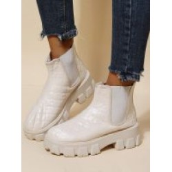 Casual Latest Style Versatile Chunky Heel Boots – Mallcopilot fashion women's clothings and shoes outlet factory store