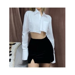 Sexy Style Solid Color Women’s Top