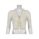 Ladies Tie Wrap Puff Sleeve Tops