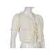 Ladies Tie Wrap Puff Sleeve Tops