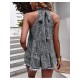 Bohemian Style Chiffon Sleeveless Ladies Tops