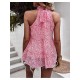 Bohemian Style Chiffon Sleeveless Ladies Tops