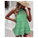 Bohemian Style Chiffon Sleeveless Ladies Tops