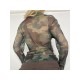 Camouflage See Through Gauze Top