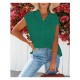 Chic Casual Pure Color Women’s Shirt