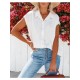 Chic Casual Pure Color Women’s Shirt