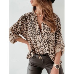 Fashion Casual Simple Long Sleeve Shirts Blouses