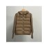 Solid Pachwork Bubble Down Coat