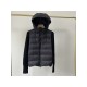 Solid Pachwork Bubble Down Coat