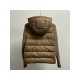 Solid Pachwork Bubble Down Coat