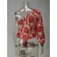 One Shoulder Printed Puff Sleeve Ladies Top