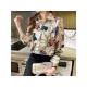 2022 Design Sense Printing Loose Casual Shirt Top