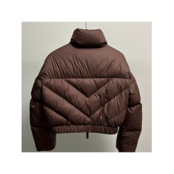 Solid Color Long Sleeve Baggy Down Coats