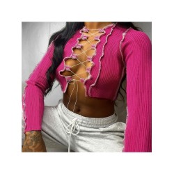 Fashion Sexy Long Sleeve Tops Blouses