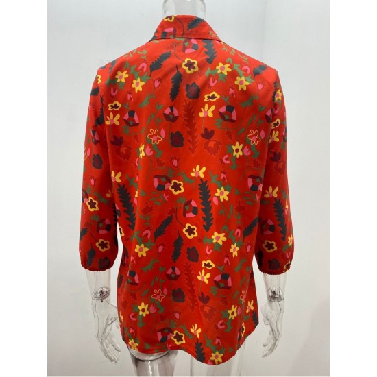 Women Printing Long Sleeve Shirts