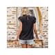 Fashion Pure Color Lace Patchwork Chiffon Women’s Blouse